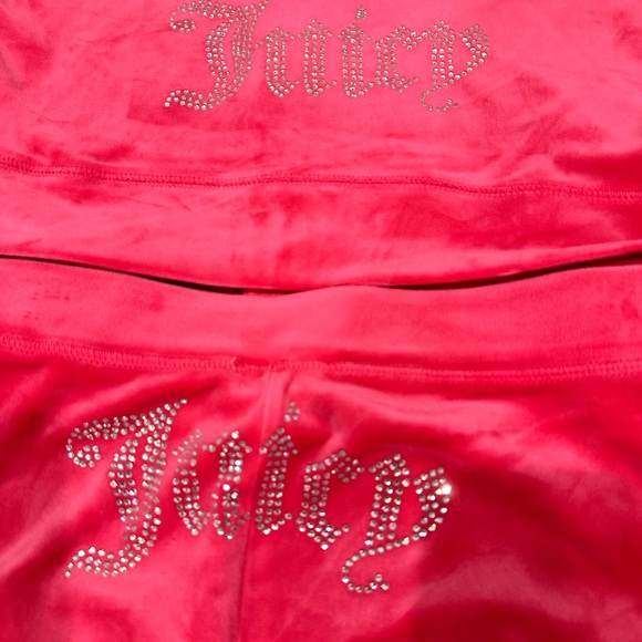 Bling Juicy Couture Veloure Tracksuit - Picture 7 of 11